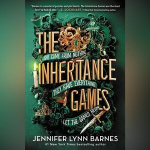 The Inheritance Games by Jennifer Lynn Barnes - Green Cover